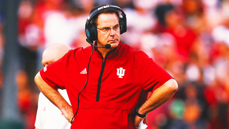 Indiana Hoosiers Head Coach Curt Cignetti: 'I Am Happy, At Times'