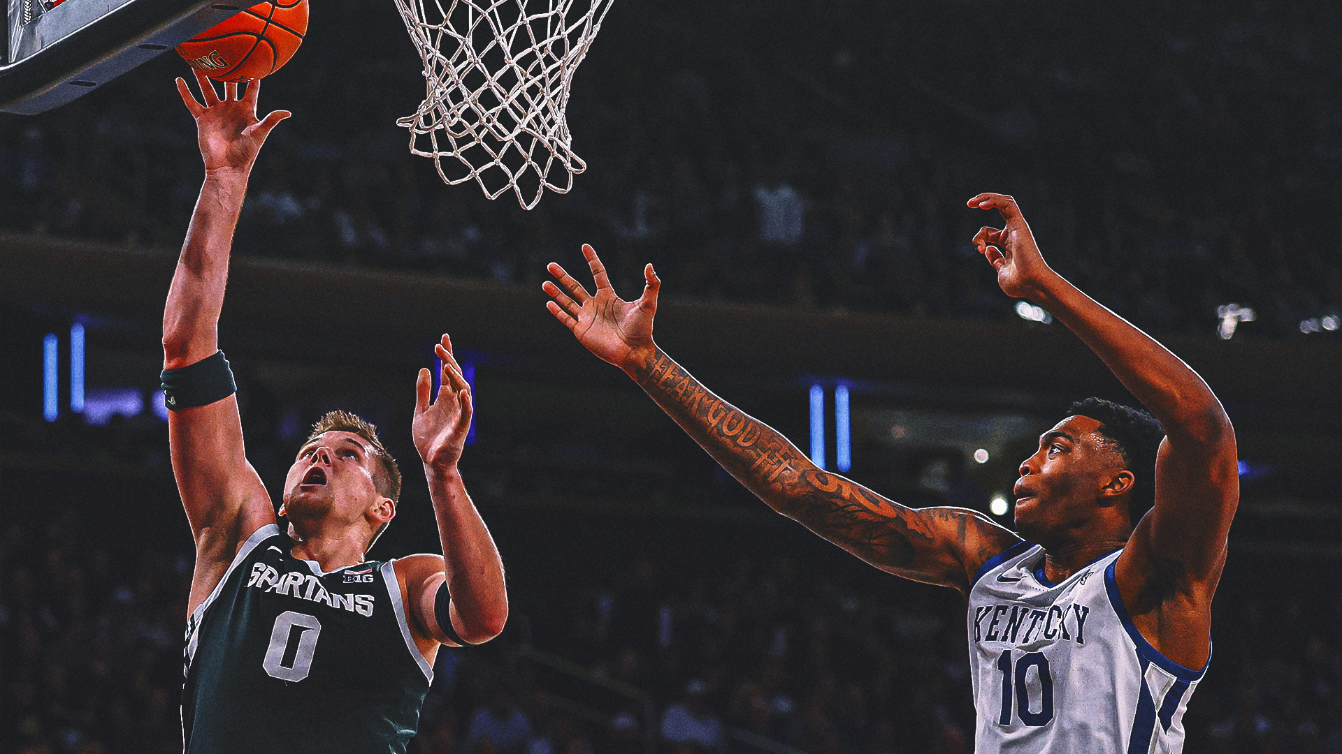 No. 17 Michigan State Downs No. 12 Kentucky in Early-Season Clash of Contenders