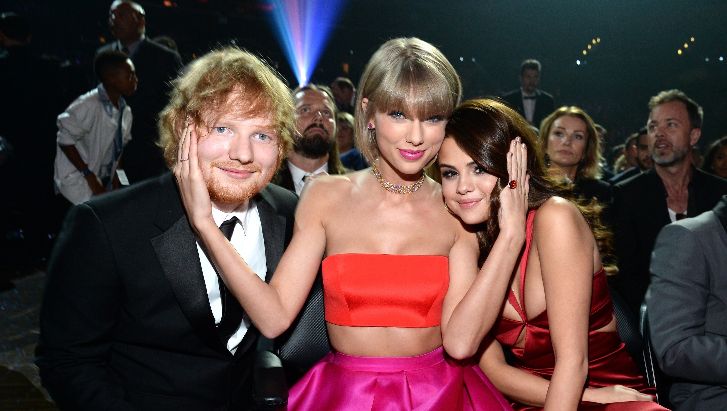 Taylor Swift on Her Ed Sheeran Conversation at Selena Gomez’s Wedding