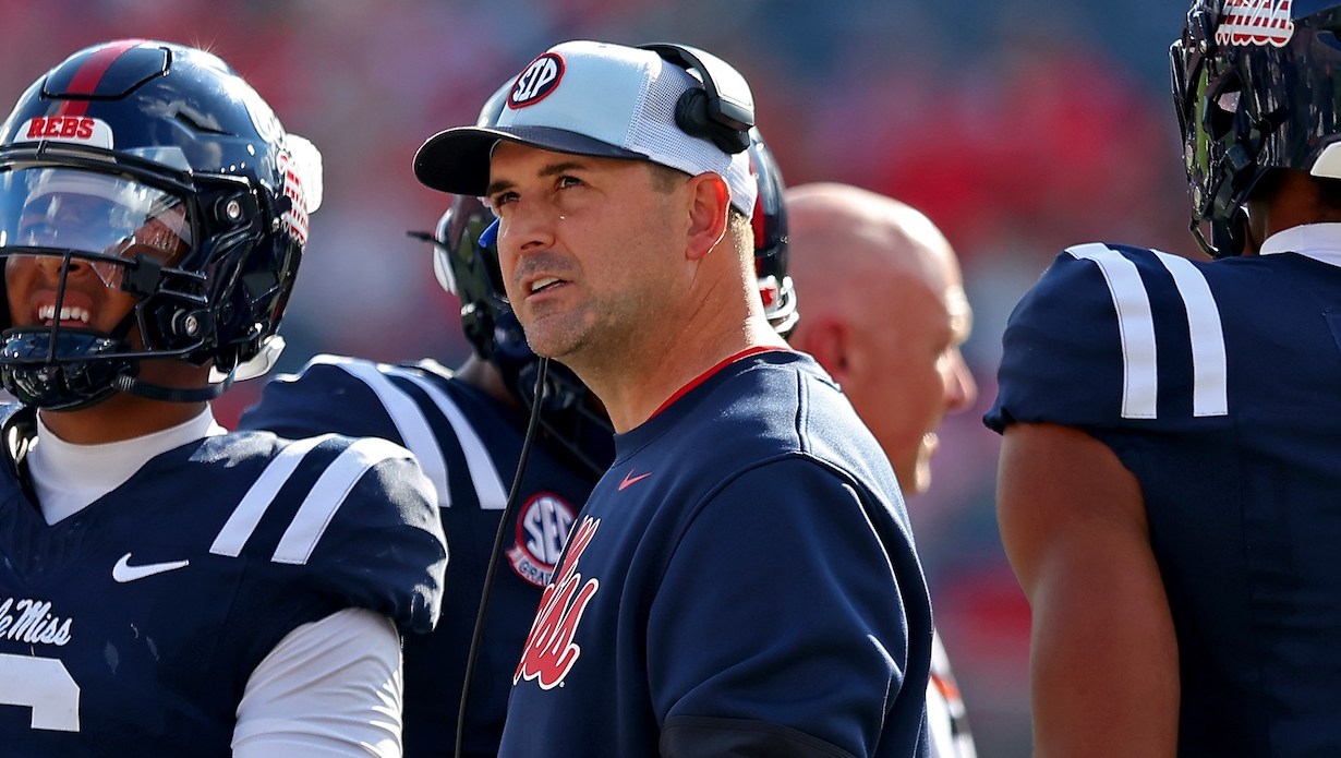 Ole Miss Football Coach Draws Ire for What He Tells His Players With Kids