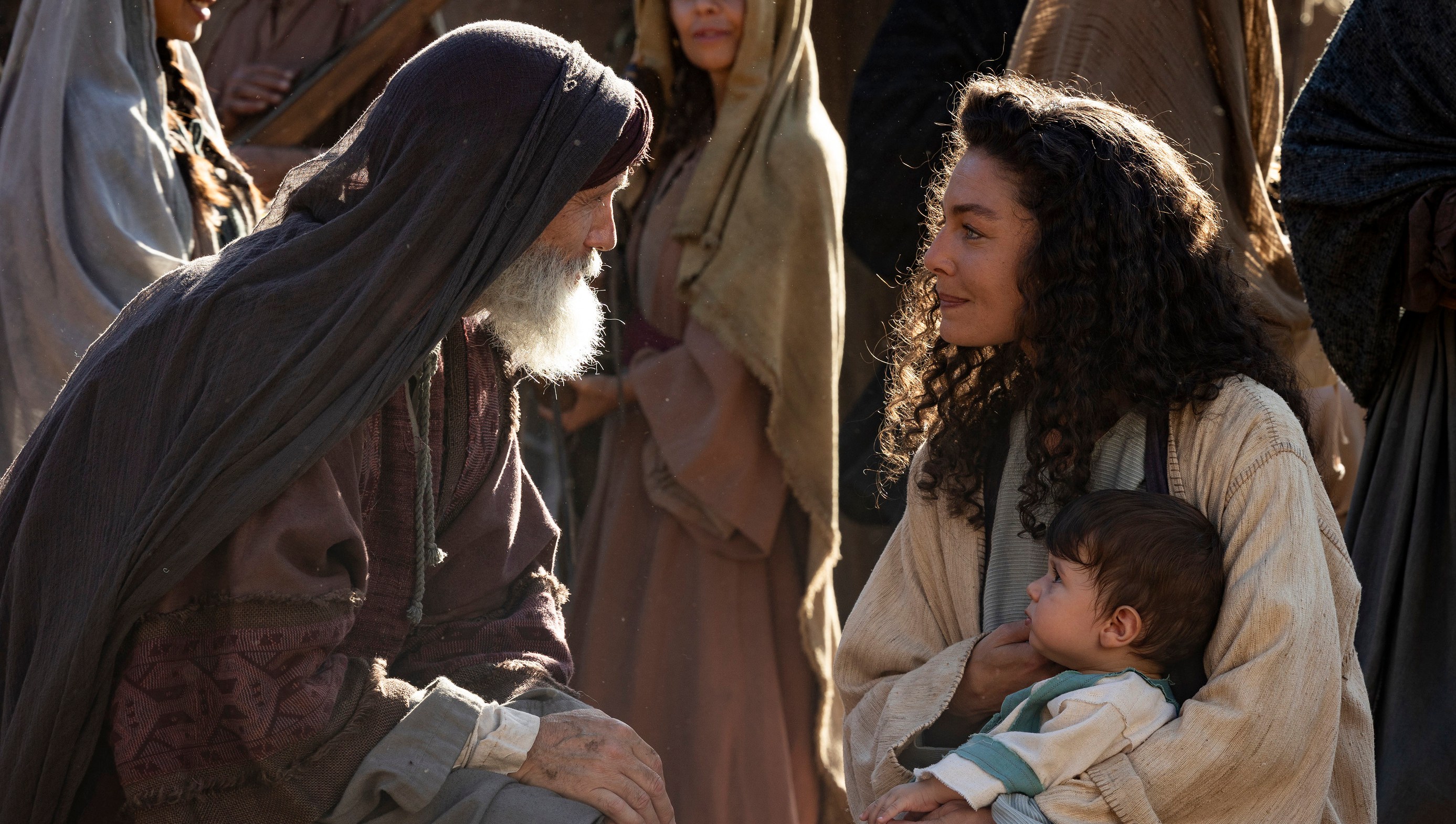 Rebekah Tells Isaac God Spoke to Her in 'The Faithful' Bible Adaptation