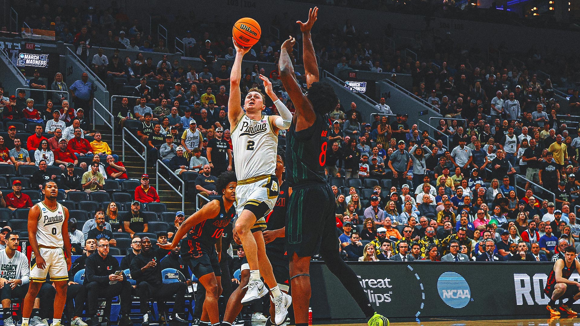 Fletcher Loyer Shines, Purdue Advances to Sweet 16 After Beating Miami (Fla.)