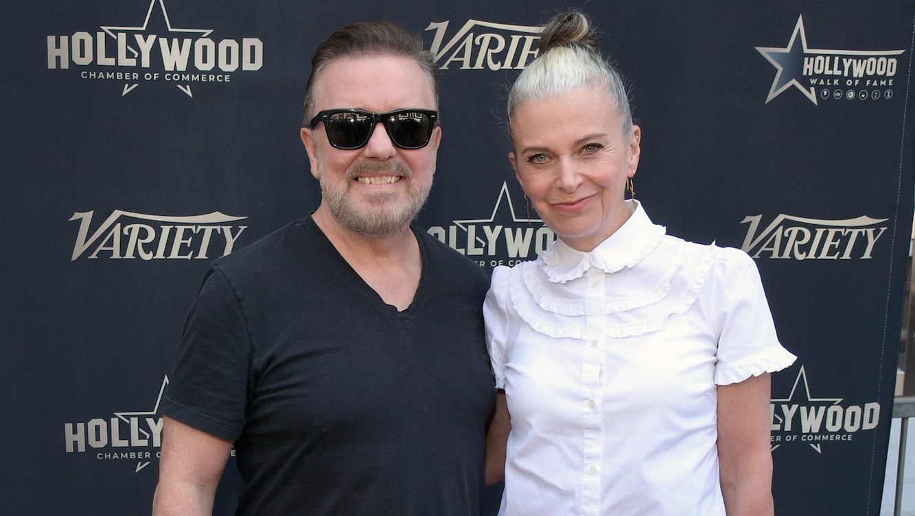 Ricky Gervais' Partner Jane Fallon Diagnosed With Breast Cancer at 65