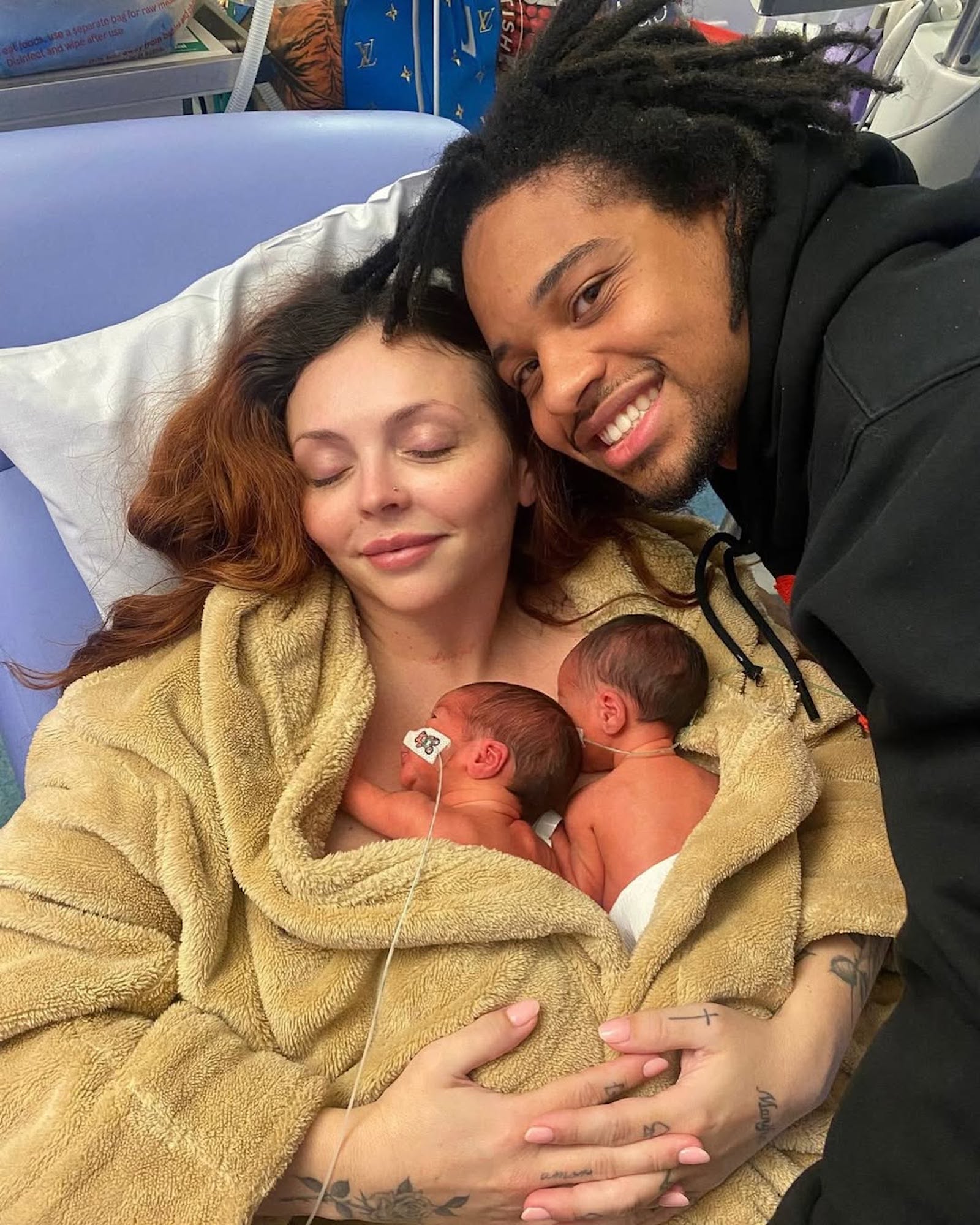 Jesy Nelson's 8-Month-Old Twins Were Diagnosed With ‘Severe Muscle Disease’