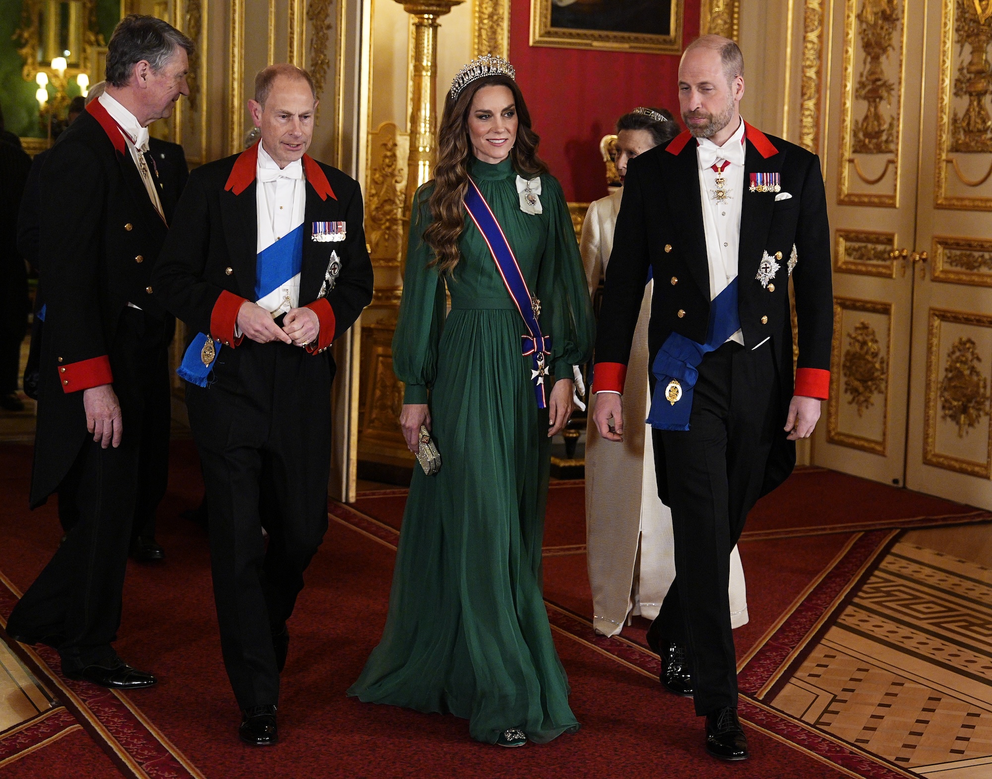 Kate Middleton Brings the Sparkle in Glitzy 1st Tiara of 2026 at State Banquet