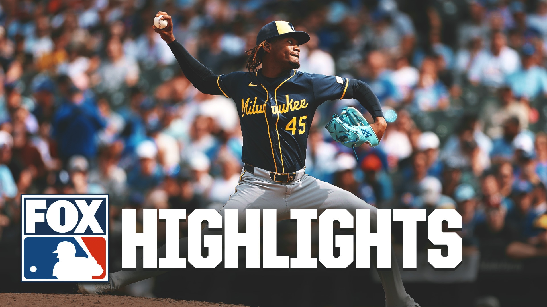 Brewers vs. Cubs Game 1 Highlights | MLB on FOX