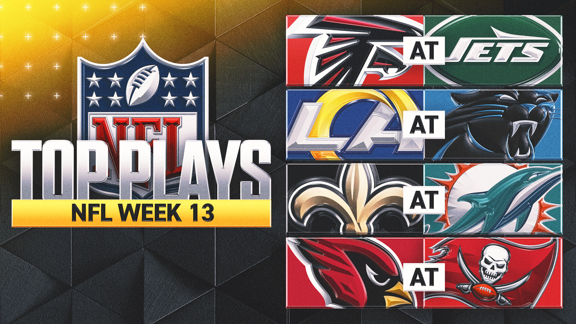 NFL Week 13 Live Updates, Scores: Rams-Panthers, Cardinals-Bucs, More