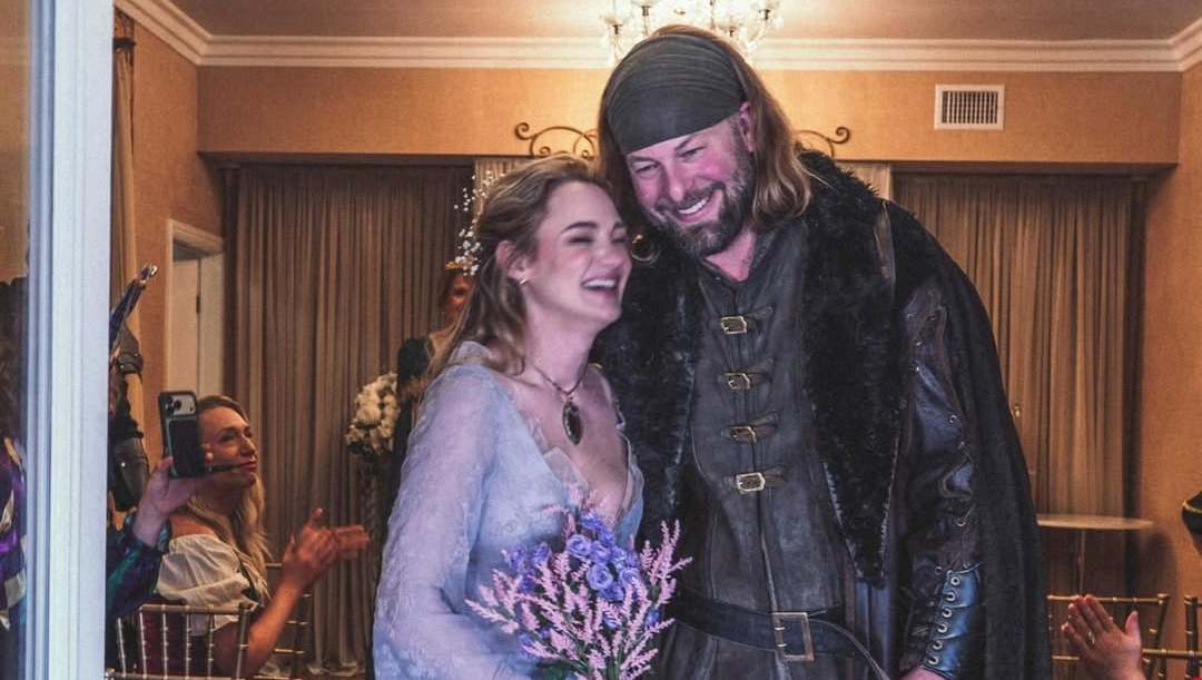 Hunter King Weds Chris Copier at Medieval Times on Valentine’s Day