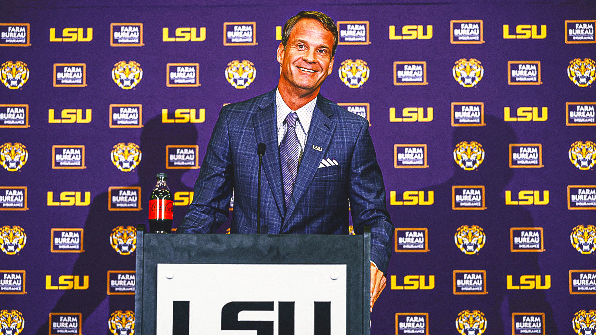 2026 College Football Odds: Lane Kiffin, LSU Win Total Set at 9.5