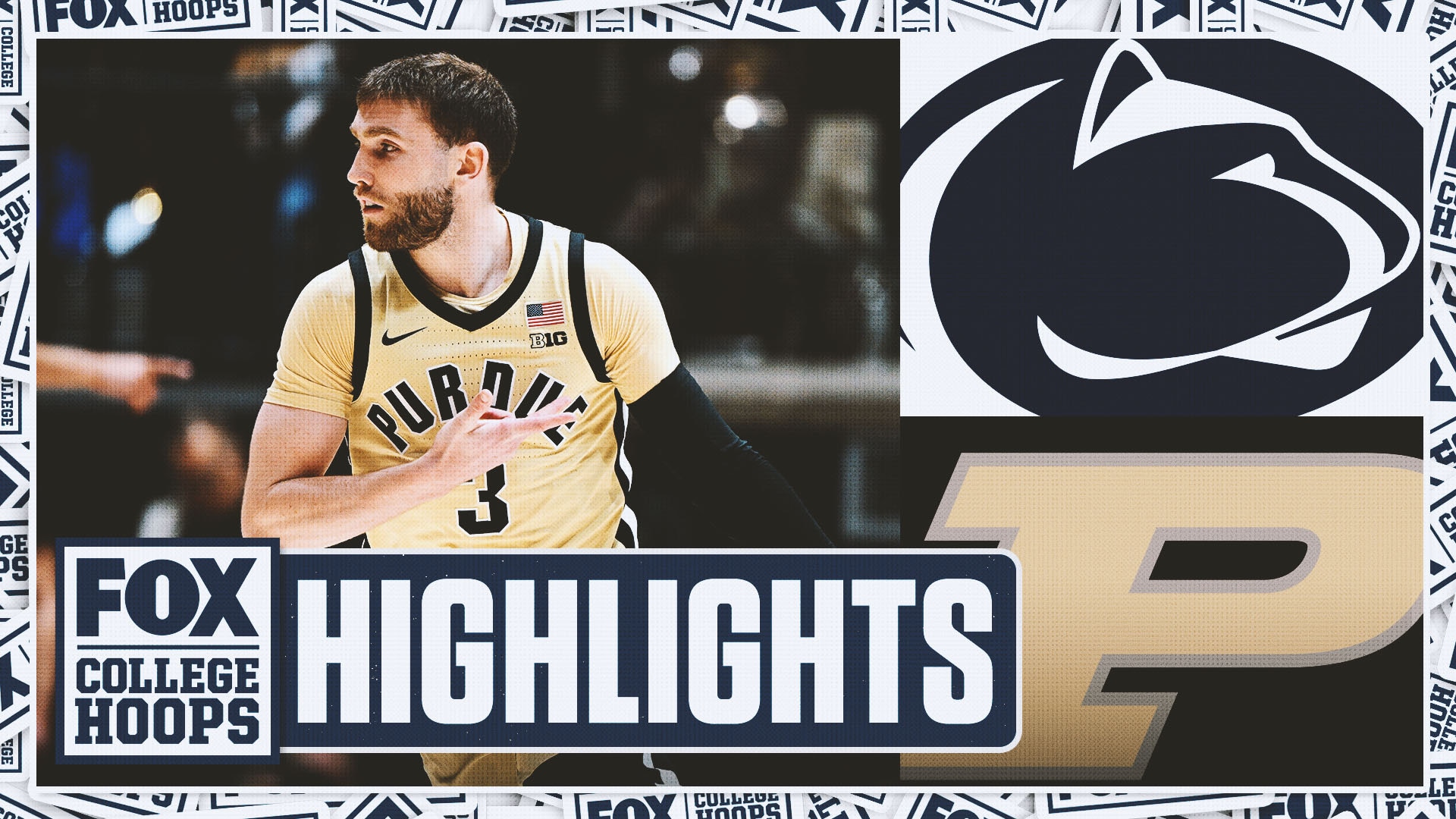 Penn State Nittany Lions vs. No. 5 Purdue Boilermakers Highlights 🏀 FOX College Hoops