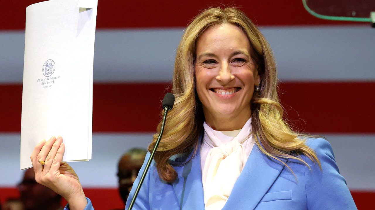 Mikie Sherrill declares state of emergency on New Jersey utility costs during inaugural speech