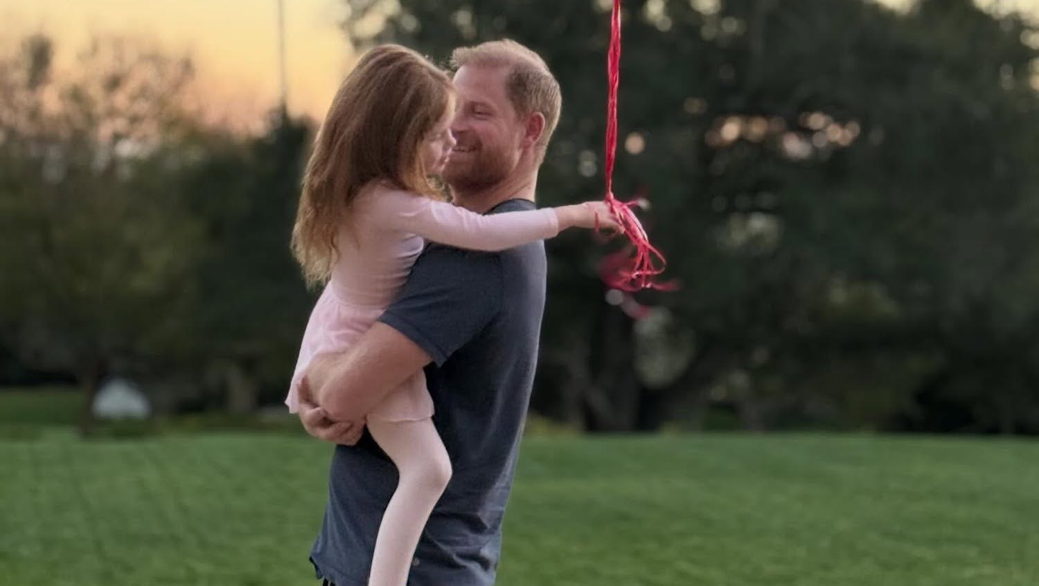 Prince Harry Cuddles Daughter Lilibet in Rare Photo for Valentine's Day 