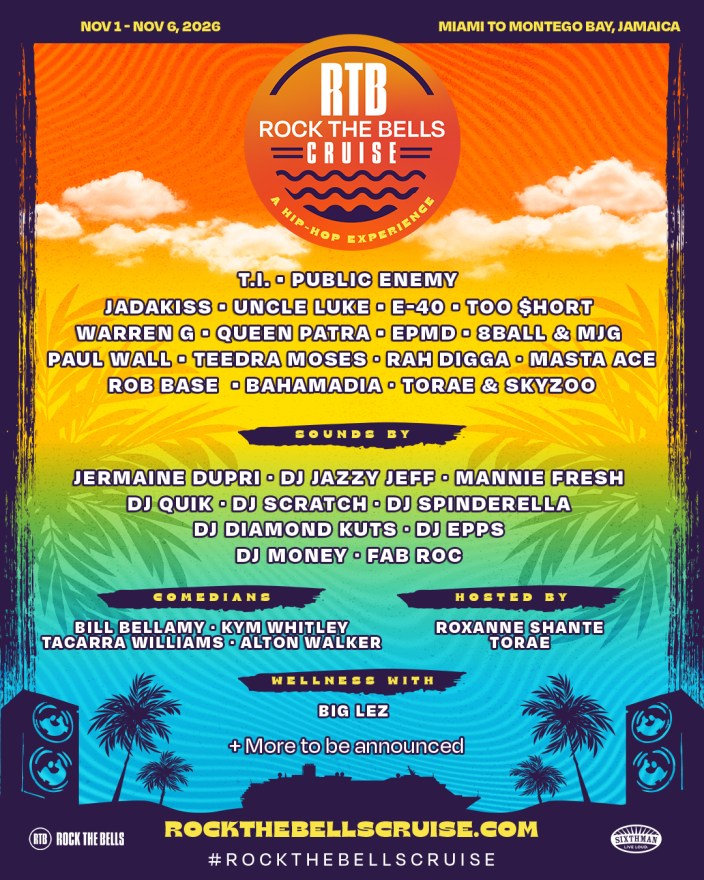 Public Enemy And T.I. Headline An Expanded Rock The Bells Cruise 2026 Lineup