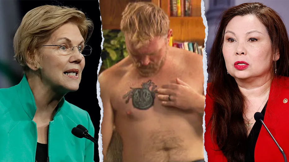 Dems silent on progressive candidate’s Nazi-style tattoo after knocking Hegseth for Christian symbol