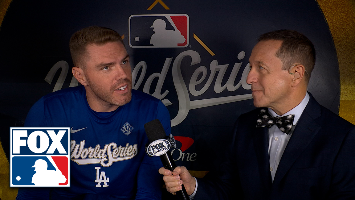 Freddie Freeman on playing World Series in Canada &amp; preparing for Trey Yesavage