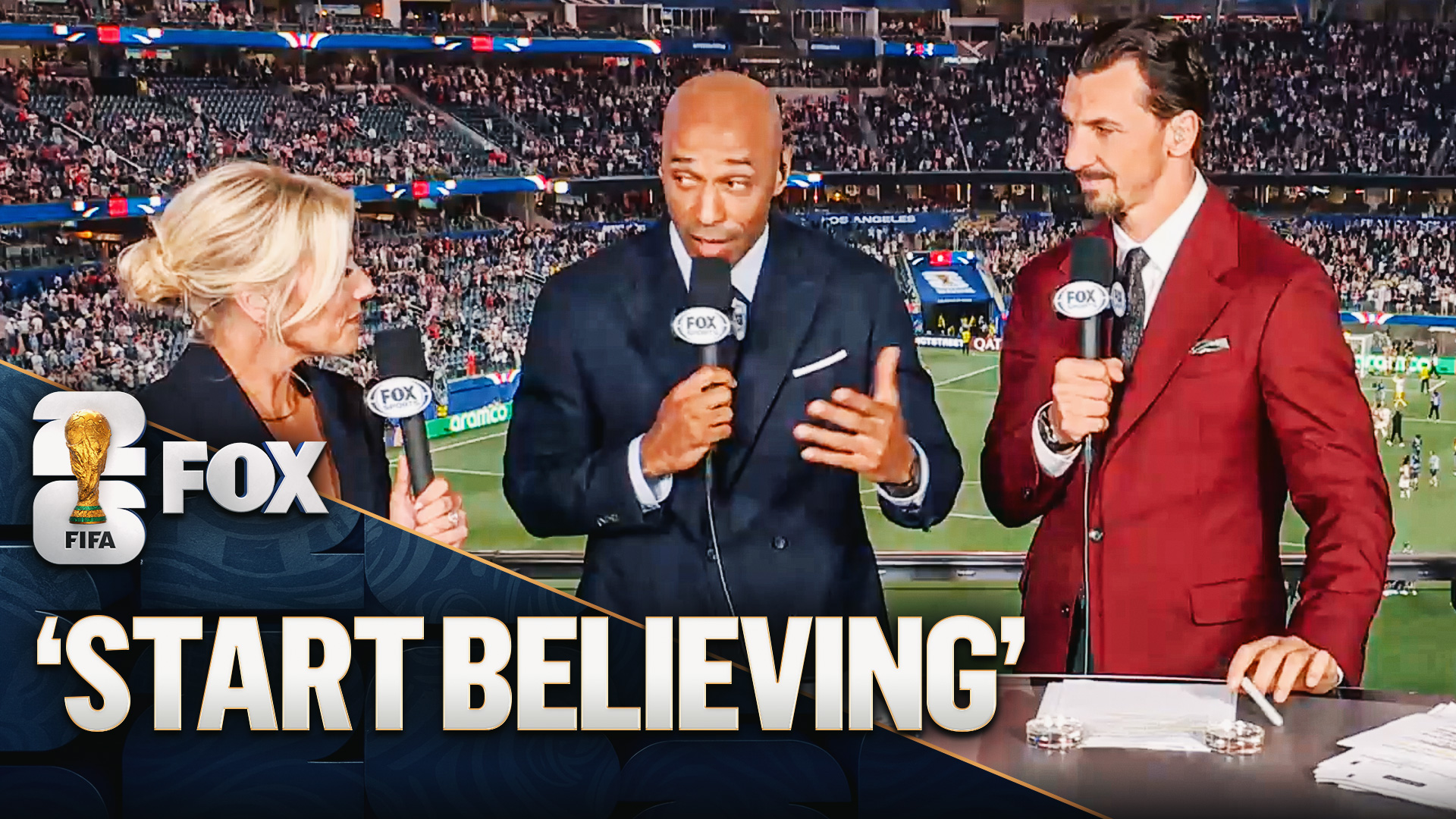'Start Believing': Ibrahimović And Henry Back USA For World Cup Run