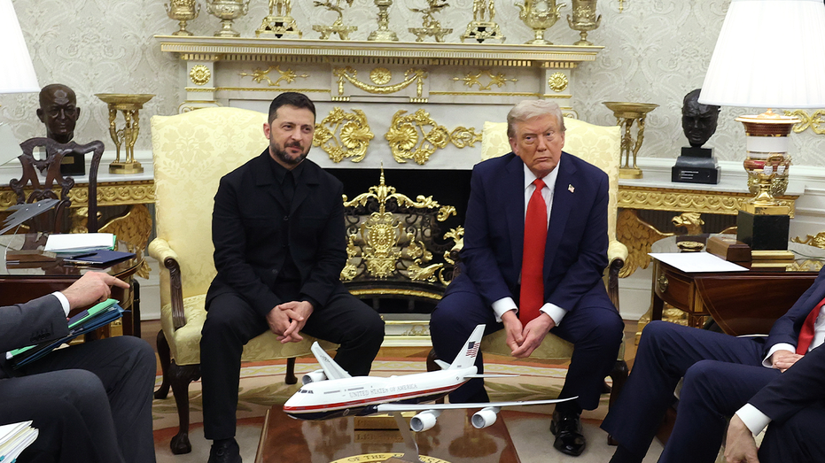 Trump says ceasefire not necessary for peace during high-stakes meeting with Zelenskyy
