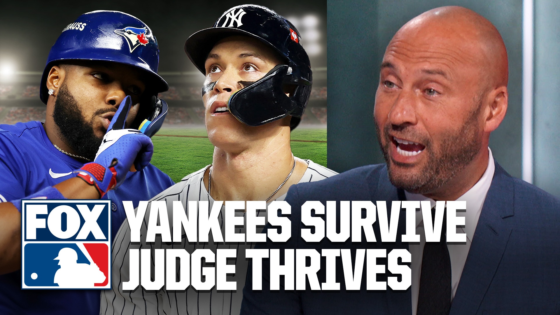 Yankees ‘Have Something Cooking’ 🔥 Derek Jeter, A-Rod &amp; Big Papi react to Game 3 win vs. Blue Jays