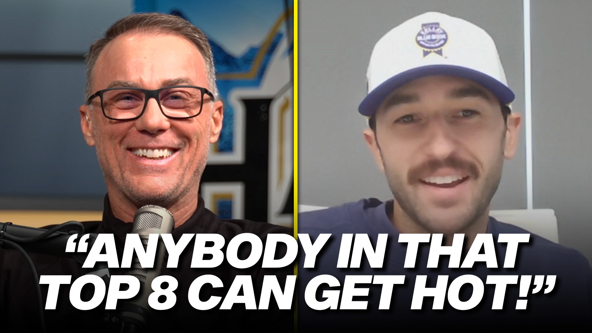 Chase Elliott Joins Kevin Harvick to Break Down THRILLING Kansas Victory &amp; Playoff Outlook