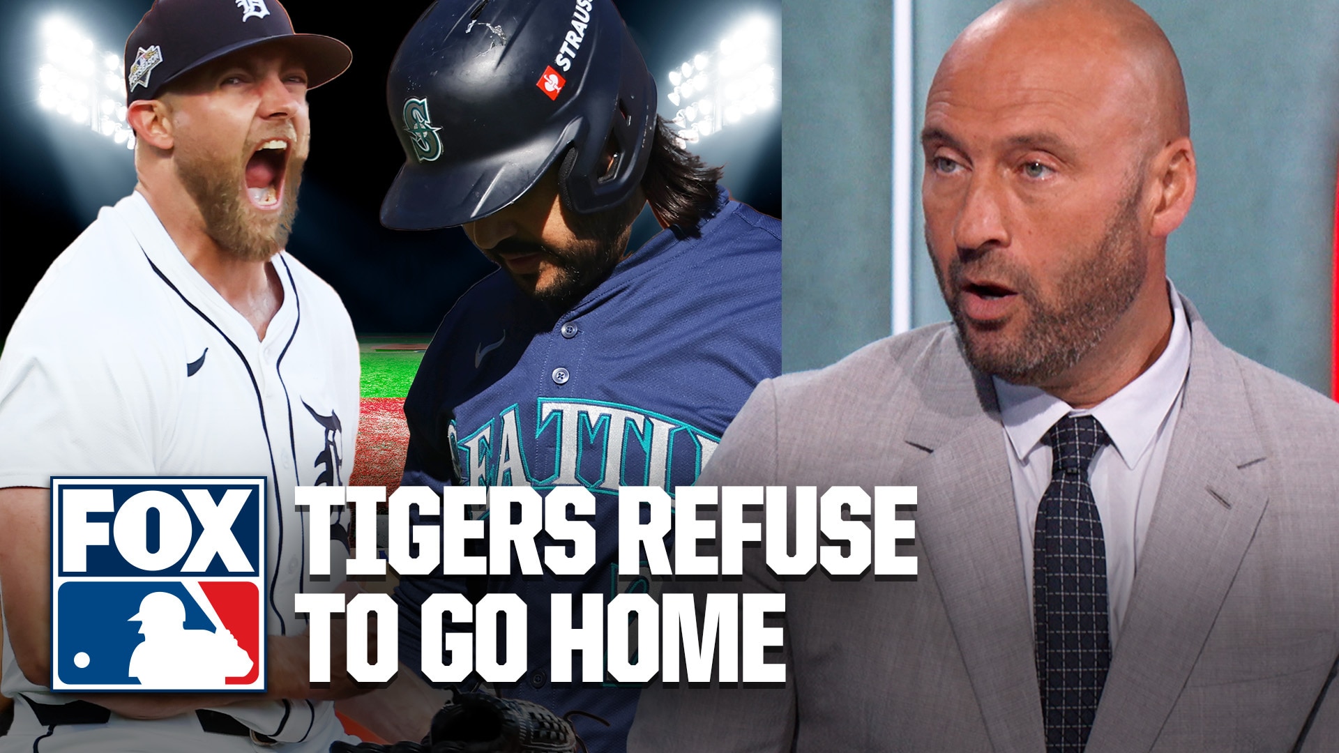 'Mariners thought this series was over' 😬 Derek Jeter, Big Papi &amp; A-Rod react to Tigers' Game 4 win