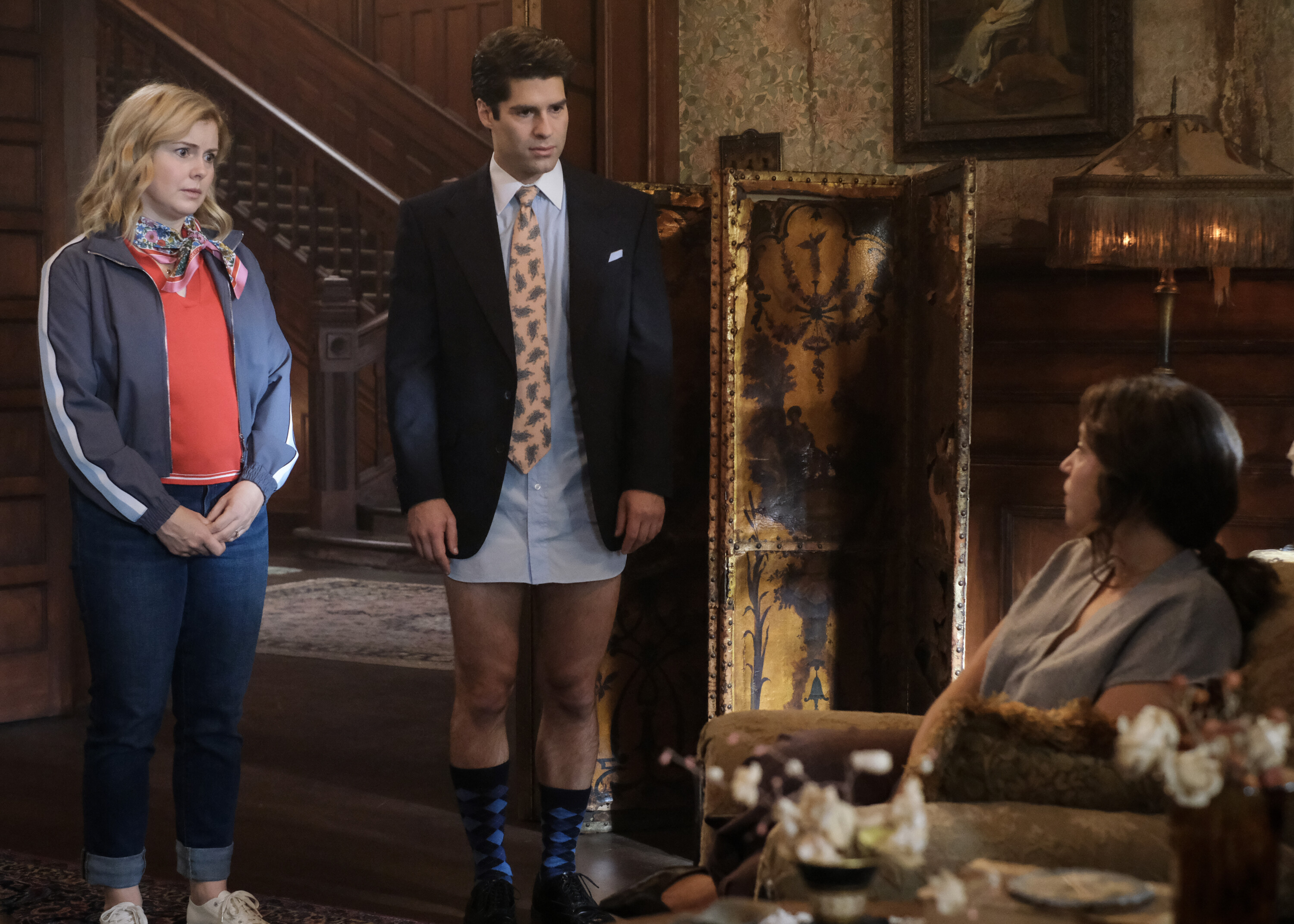 Ghosts' Asher Grodman Teases Whether Trevor, Hetty Will Get Back Together