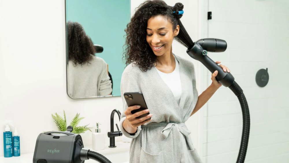 This Viral Tool Uses Reverse Air to Dry Hair 3x Faster While Leaving it Frizz-Free