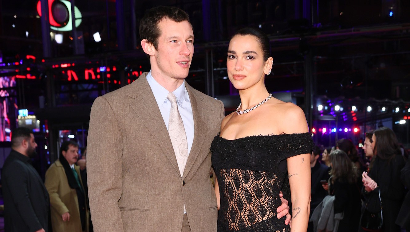 Dua Lipa Wows in Backless Gown in New Photos From Callum Turner Wedding