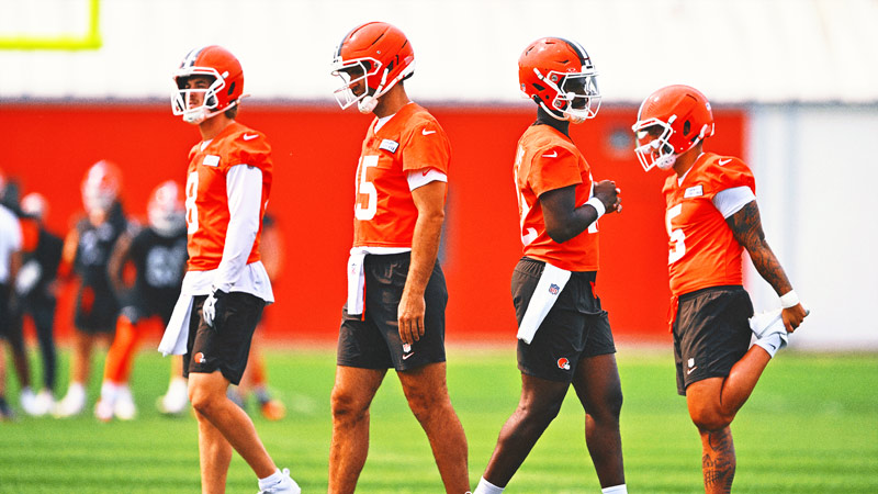 Cleveland Browns 'More Likely' to Have 4 QBs on Active Roster?