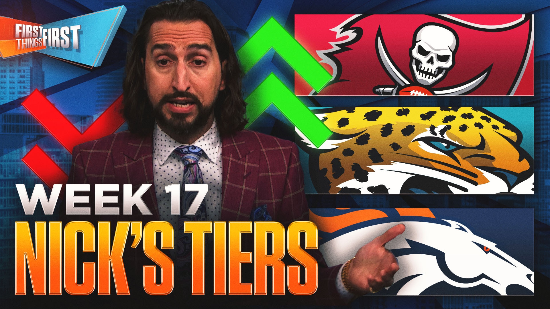 Will Nick Wright believe in Broncos, Bucs face 'utter and complete betrayal,' FTF Bowl VI looming? 🤔