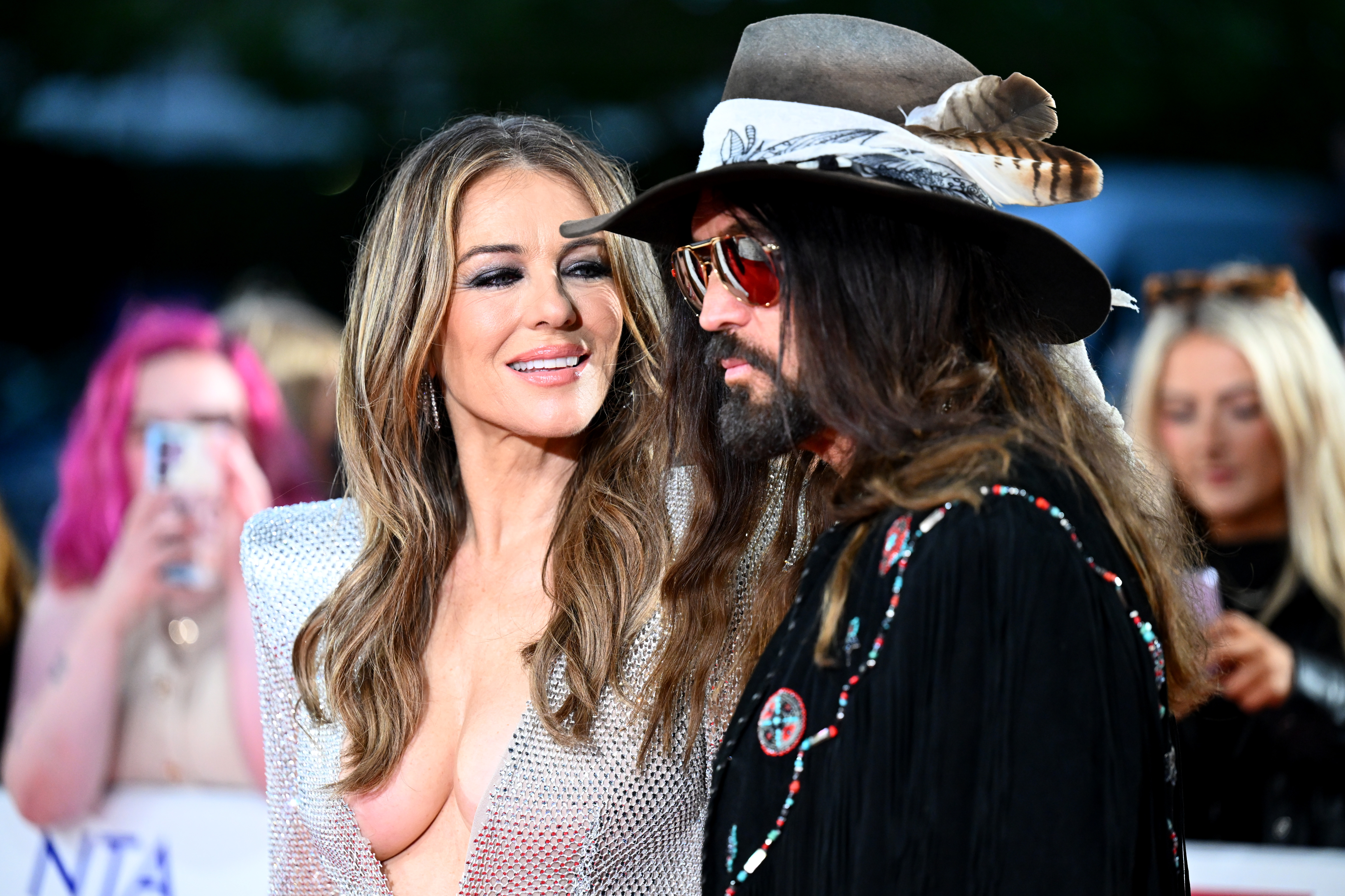 Elizabeth Hurley Gives Candid Update on Her Romance With Billy Ray Cyrus