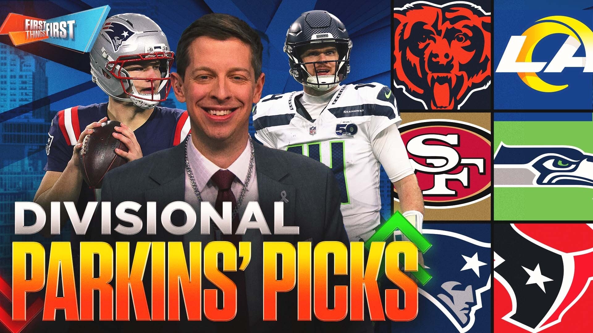 Parkins' Picks Divisional Round Edition: Will the Packers or Seahawks advance? | FTF