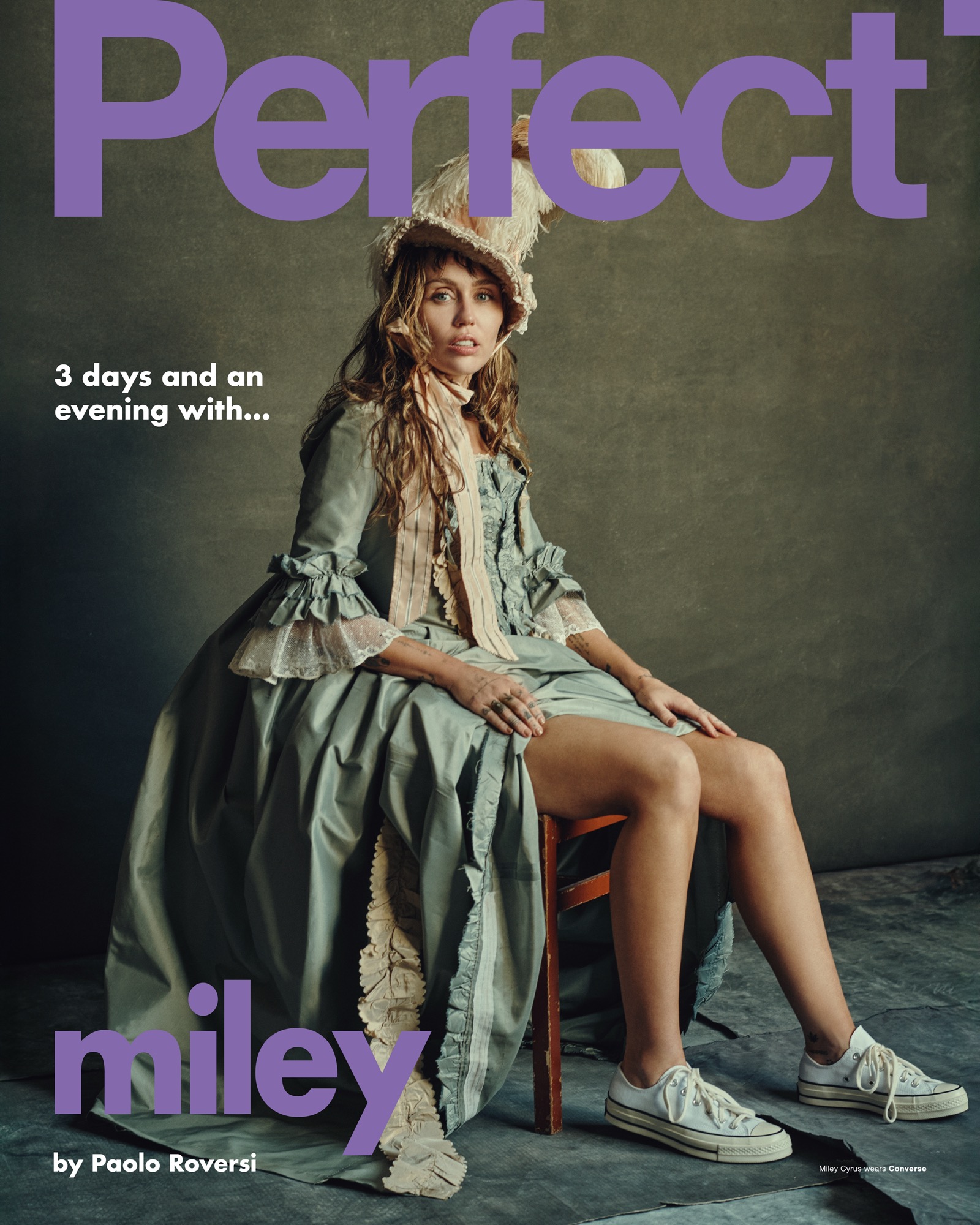 Miley Cyrus Poses Topless in New Steamy Cover Shoot for 'Perfect' Magazine
