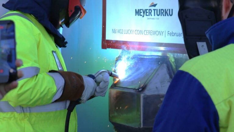 Royal Caribbean’s Legend of the Seas Just Hit a Key Construction Milestone