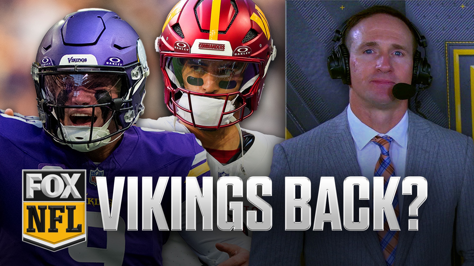 Drew Brees on J.J. McCarthy's strong showing in Vikings win: 'Ultra Efficient' | NFL on FOX